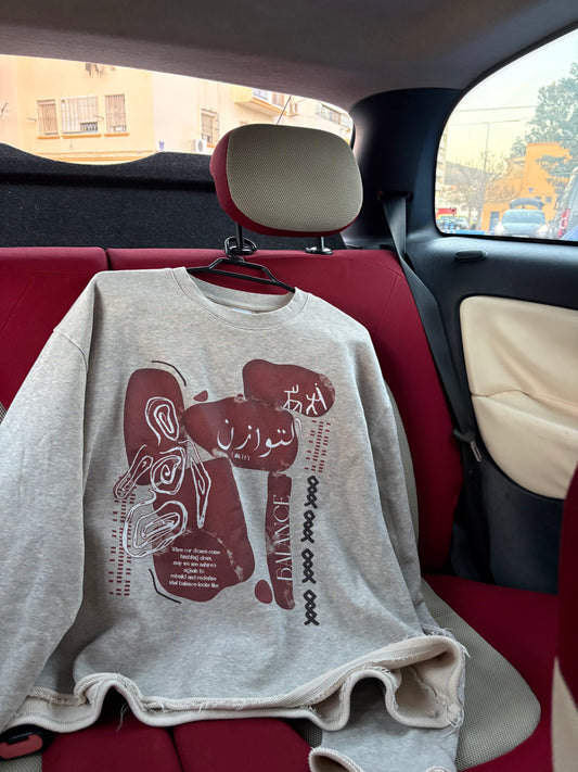 Equilibrio Abstracto "Al-Tawazun" sudadera sin capucha