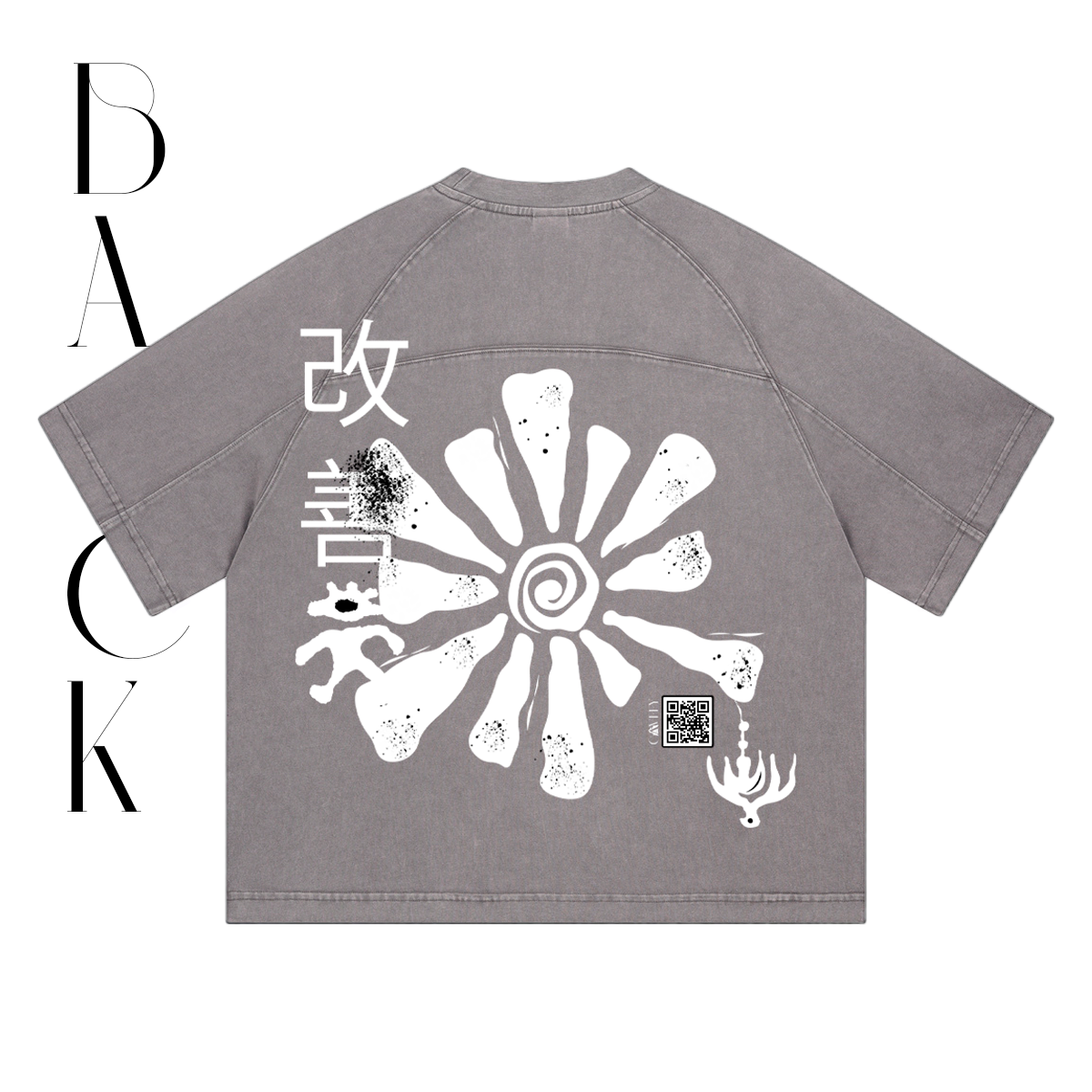 Camiseta Oversize Estilo Urbano Oriental 'KAIZEN'